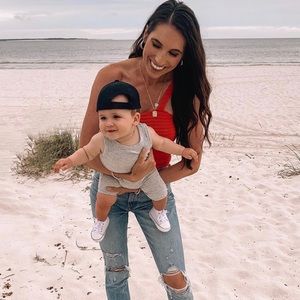 Revolve superdown one shoulder tank